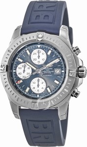 Breitling Blue Automatic Self Winding Watch # A1338811/C914-158S (Men Watch)