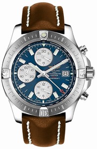 Breitling Swiss automatic Dial color Blue Watch # A1338811/C914-437X (Men Watch)