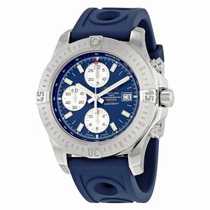 Breitling Blue Automatic Watch # A1338811-C914BLORT (Men Watch)