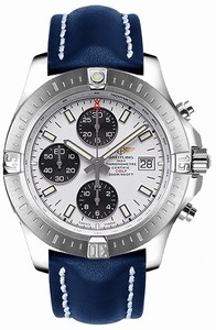 Breitling Swiss automatic Dial color Silver Watch # A1338811/G804-112X (Men Watch)