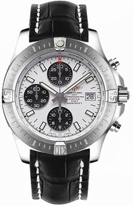 Breitling Swiss automatic Dial color Silver Watch # A1338811/G804-744P (Men Watch)