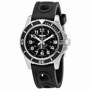 Breitling Swiss automatic Dial color Black Watch # A17312C9/BD91-231S (Men Watch)