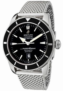 Breitling Superocean Heritage Automatic Black Dial Date Stainless Steel Watch# A1732024/B868 (Men Watch)