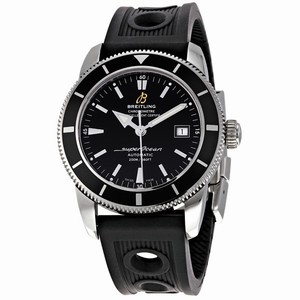 Breitling Black Automatic Watch # A1732124-BA61 (Men Watch)