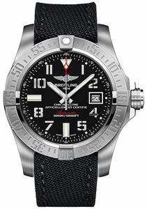 Breitling Swiss automatic Dial color Black Watch # A1733110/BC31-103W (Men Watch)