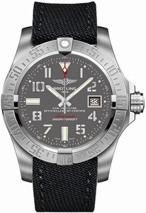 Breitling Swiss automatic Dial color gray Watch # A1733110/F563-103W (Men Watch)