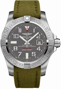 Breitling Swiss automatic Dial color Grey Watch # A1733110/F563-106W (Men Watch)