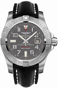 Breitling Swiss automatic Dial color gray Watch # A1733110/F563-435X (Men Watch)