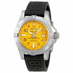 Breitling Cobra Yellow Automatic Watch # A1733110-I519-153S-A20DSA.2 (Men Watch)