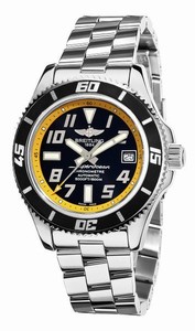 Breitling Black Automatic Self Winding Watch # A1736402/BA32-131A (Men Watch)