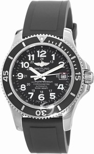 Breitling Black Automatic Self Winding Watch # A17365C9/BD67-132S (Men Watch)