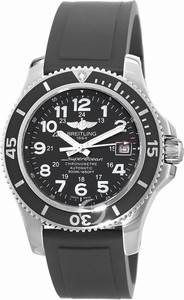 Breitling Black Automatic Self Winding Watch # A17365C9/BD67-136S (Men Watch)