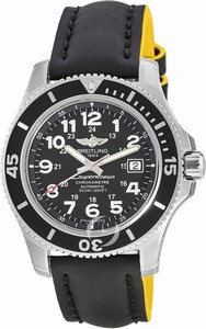 Breitling Black Automatic Self Winding Watch # A17365C9/BD67-225X (Men Watch)