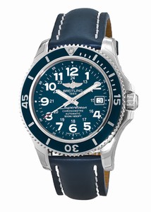 Breitling Blue Automatic Self Winding Watch # A17365D1/C915-113X (Men Watch)