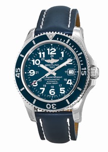 Breitling Blue Automatic Self Winding Watch # A17365D1/C915-115X (Men Watch)