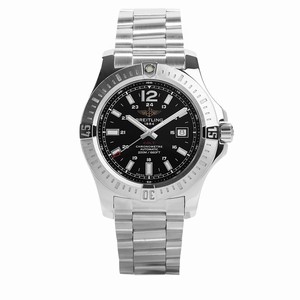 Breitling swiss-automatic Dial Colour black Watch # A1738811/BD44-173A (Men Watch)