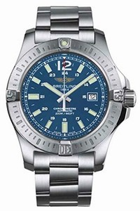 Breitling swiss-automatic Dial Colour blue Watch # A1738811/C906/173A (Men Watch)