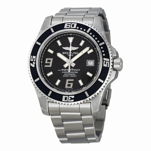 Breitling Black Automatic Watch # A1739102/BA77 (Men Watch)