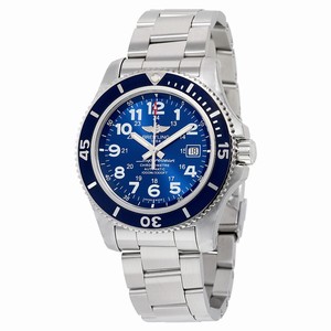 Breitling Gun Blue Automatic Watch # A17392D8/C910 (Men Watch)