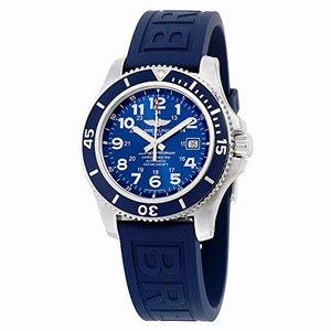 Breitling Swiss automatic Dial color Blue Watch # A17392D8/C910-158S (Men Watch)