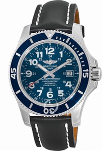 Breitling Blue Automatic Self Winding Watch # A17392D8/C910-436X (Men Watch)