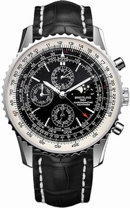 Breitling Swiss automatic Dial color Black Watch # A1938021/BD20-761P (Men Watch)