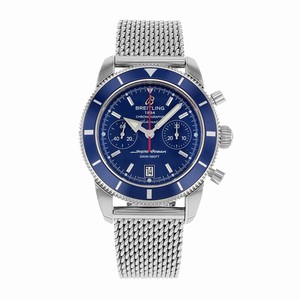 Breitling swiss-automatic Dial Colour blue Watch # A2337016/C856-154A (Men Watch)
