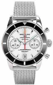 Breitling Swiss automatic Dial color Silver Watch # A2337024/G753-154A (Men Watch)