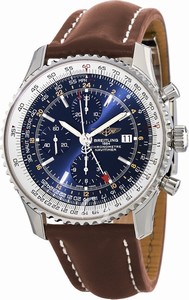 Breitling Blue Automatic Self Winding Watch # A2432212/C651-443X (Men Watch)