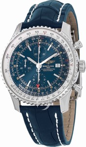 Breitling Blue Automatic Self Winding Watch # A2432212/C651-746P (Men Watch)