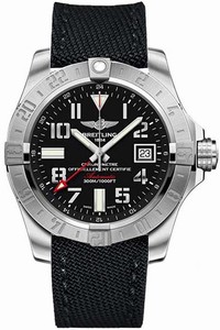 Breitling Swiss automatic Dial color Black Watch # A3239011/BC34-103W (Men Watch)