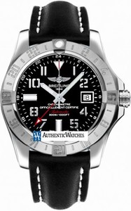 Breitling Swiss automatic Dial color Black Watch # A3239011/BC34-436X (Men Watch)