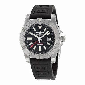 Breitling Swiss automatic Dial color Black Watch # A3239011/BC35-BKPD3 (Men Watch)