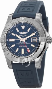 Breitling Blue Automatic Self Winding Watch # A3239011/C872-158S (Men Watch)