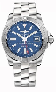Breitling Blue Automatic Self Winding Watch # A3239011/C872-170A (Men Watch)