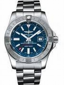 Breitling Automatic Dial color Blue Watch # A3239011/C872SS (Men Watch)
