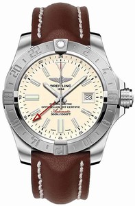 Breitling swiss-automatic Dial Colour silver Watch # A3239011/G778-437X (Men Watch)