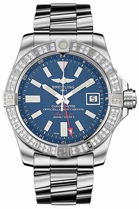 Breitling Swiss automatic Dial color Blue Watch # A3239053/C872-170A (Men Watch)