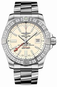Breitling Swiss automatic Dial color Silver Watch # A3239053/G778-170A (Men Watch)