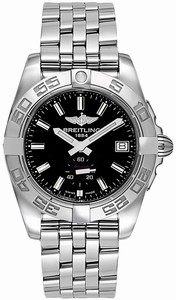 Breitling Swiss automatic Dial color Black Watch # A3733012/BE77-376A (Men Watch)