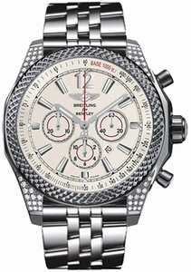 Breitling Swiss automatic Dial color Silver Watch # A4139067/A742-984A (Men Watch)