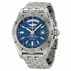 Breitling Automatic Self Wind Dial Colour Blue Metallic Watch # A45320B9/C902-375A (Men Watch)