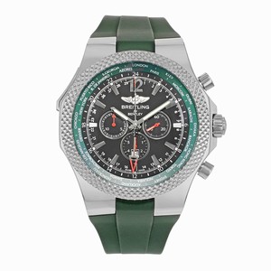 Breitling Automatic Self Wind Dial Colour Black & Green Watch # A47362S4-B919-B (Men Watch)