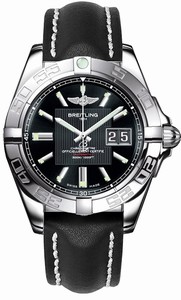 Breitling Swiss automatic Dial color Black Watch # A49350L2/BA07-429X (Men Watch)
