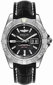 Breitling Swiss automatic Dial color Black Watch # A49350L2/BA07-728P (Men Watch)