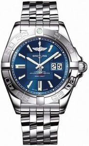 Breitling Blue Automatic Self Winding Watch # A49350L2/C806-366A (Men Watch)