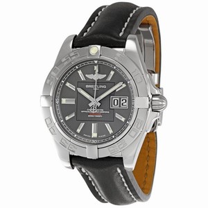 Breitling Gray Automatic Watch # A49350L2-F549BKLT (Men Watch)
