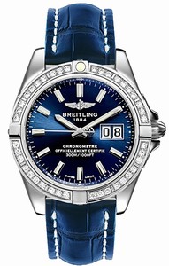 Breitling Swiss automatic Dial color Blue Watch # A49350LA/C929-719P (Men Watch)