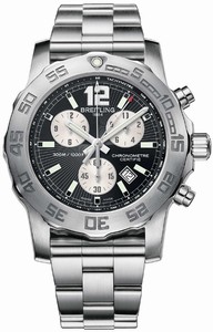 Breitling Colt Quartz Chronometer Chronograph Date Stainless Steel Watch# A7338710/BB49 (Men Watch)