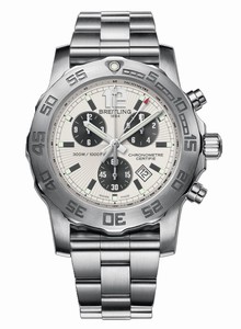 Breitling Colt Quartz Chronometer Chronograph Date Stainless Steel Watch# A7338710/G742 (Men Watch)